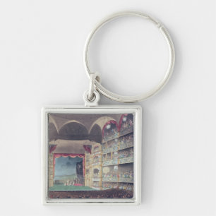 Porte-clés Intérieur du théâtre de ruelle de Drury, 1808