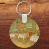 Porte-clés Intérieur d'un restaurant par Vincent van Gogh (Recto)