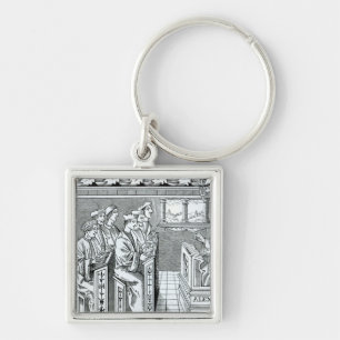 Porte-clés Intérieur d'une école