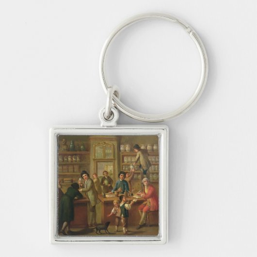 Porte-clés Intérieur d'une pharmacie (Devant)