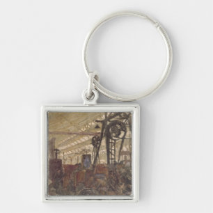 Porte-clés Intérieur d'une usine de munitions, 1916-17