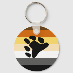 Porte-clés International Bear Brotherhood Pride Flag