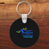 Porte-clés International Day of Persons with Disabilities (Verso)