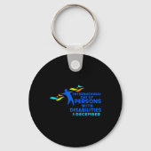 Porte-clés International Day of Persons with Disabilities (Verso)