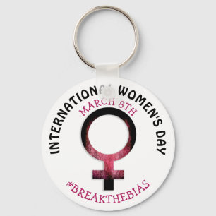 Porte-clés International Women's Day   March 8th  
