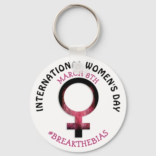Porte-clés International Women's Day | March 8th   (Recto)