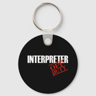PORTE-CLÉS INTERPRÈTE HORS FONCTIONNEMENT