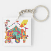Porte-clés Interprètes de cirque (Dos)