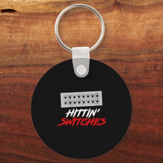 Porte-clés Interrupteurs Hittin pour femmes Funny Network Adm (Recto)