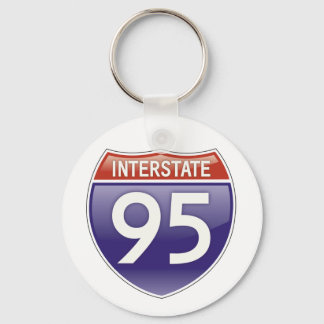 Porte-clés Interstate 95 | Meilleurs cadeaux