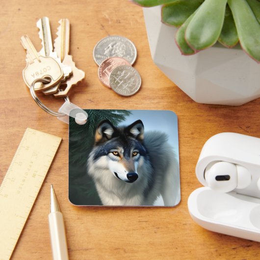 Porte-clés Intrépide Le Loup De L'Arctique, Clavier (Bureau)