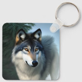 Porte-clés Intrépide Le Loup De L'Arctique, Clavier (Dos)