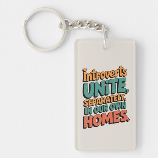 Porte-clés Introduction Unite... Dans Nos Propres Maisons (Devant)