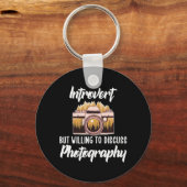 Porte-clés Introvert Photography (Recto)