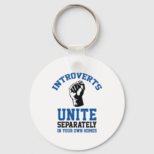 Porte-clés Introverties Unite (Recto)