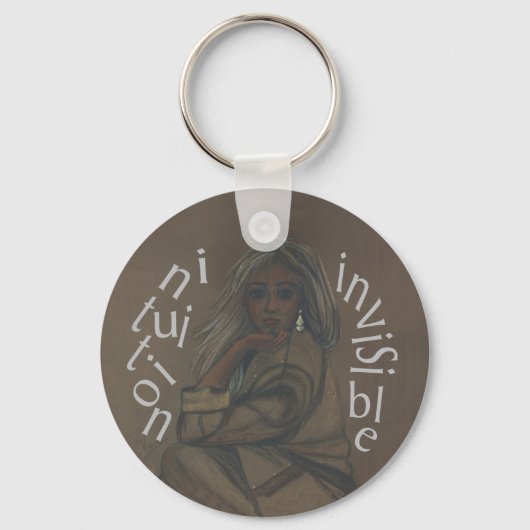 Porte-clés Intuition invisible (Recto)