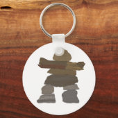 Porte-clés Inukshuk (Recto)