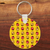 Porte-clés Invasion de coccinelles (Recto)