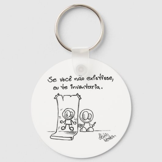 Porte-clés Invenção (Recto)
