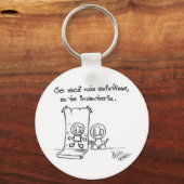 Porte-clés Invenção (Recto)