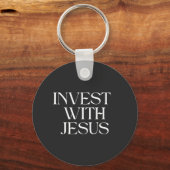 Porte-clés Investir avec Jésus (Recto)