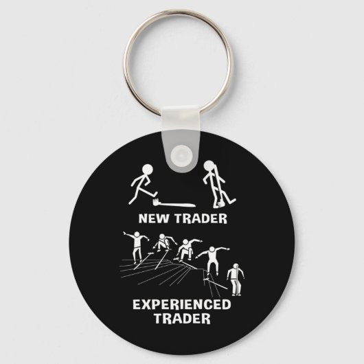 Porte-clés Investisseur Trader expérimenté (Recto)