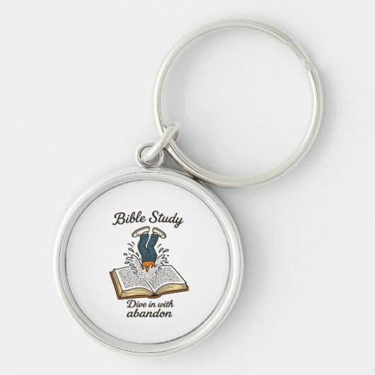 Porte-clés Invitation à l'étude biblique (Devant)