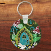 Porte-clés Invitation Porte - clé de ronde (Recto)