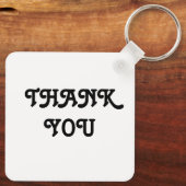 Porte-clés Invitations de mariage simples et élégantes (Verso)