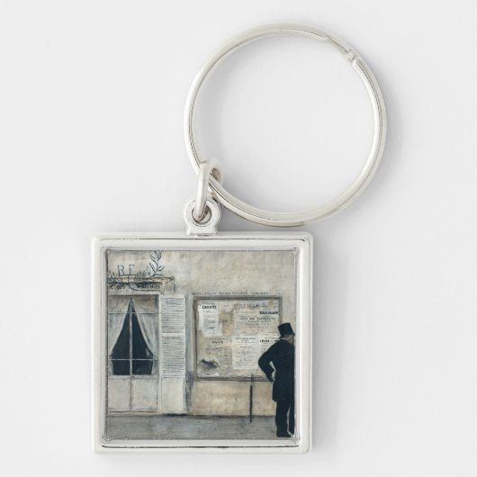 Porte-clés Invités attendant la cérémonie de mariage (Devant)