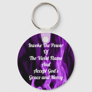 Porte-clés Invoke The Violet Flame