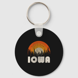 Porte-clés Iowa - nature drôle vintage randonnée 60s 70s 80s