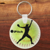 Porte-clés iPitch Fastpitch Softball (Recto)