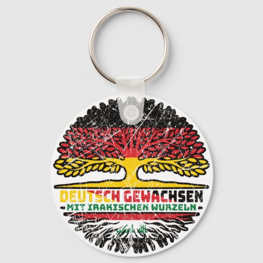 Porte-clés Irak Allemand irakien Baum Racine (Recto)