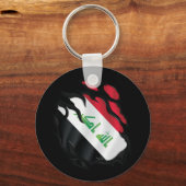 Porte-clés Irak déchiré (Recto)