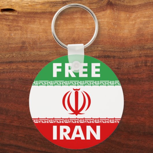 Porte-clés Iran libre (Recto)