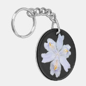Porte-clés Iris blanc (Devant gauche)