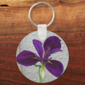 Porte-clés Iris pourpre (Recto)