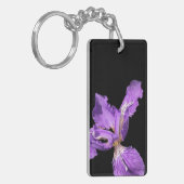 Porte-clés Iris violet (Devant gauche)