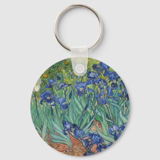 Porte-clés Irises par Van Gogh (Recto)