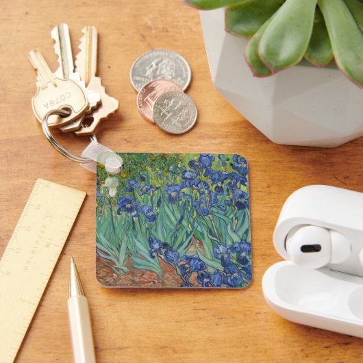 Porte-clés Irises par Vincent Van Gogh (Bureau)