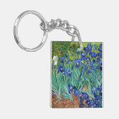 Porte-clés Irises Vincent van Gogh Flower Peinture Art (Devant gauche)