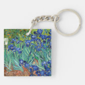 Porte-clés Irises Vincent van Gogh Flower Peinture Art (Dos)