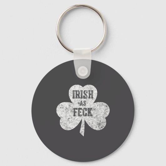 Porte-clés Irish As Feck Saint Patrick Day Gif (Recto)