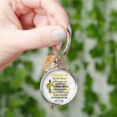 Porte-clés Irish Blessing For GODDAUGHTER - Cadeau Personnali (main)