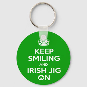 Porte-clés Irish Dancer's, Keep Calm Key Ring