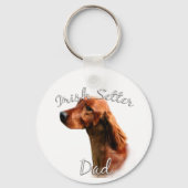 Porte-clés Irish Setter Dad 2 (Recto)