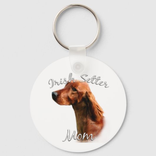 Porte-clés Irish Setter Mom 2 (Recto)