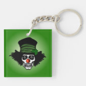 Porte-clés Irish Skeleton Clown Green (Dos)
