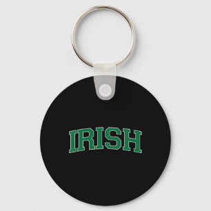 Porte-clés Irish Vintage St. Patrick's Day Tee Vert Retro De